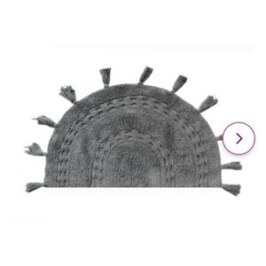 Gray Abinash bath mat